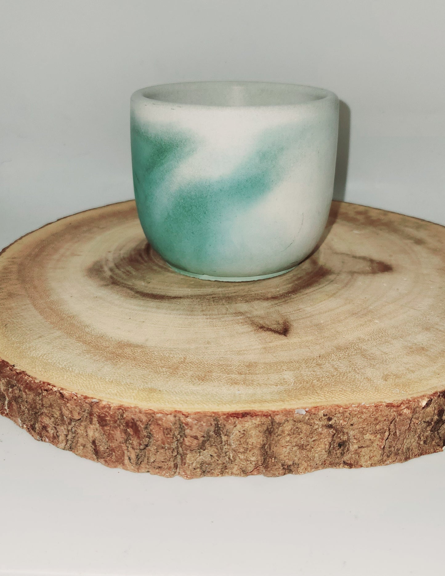 Set of 12 Concrete Candle Jars| Wholesale | Hand-made Cement Jar | 8oz | No Lid | Planter | Succulent Pot