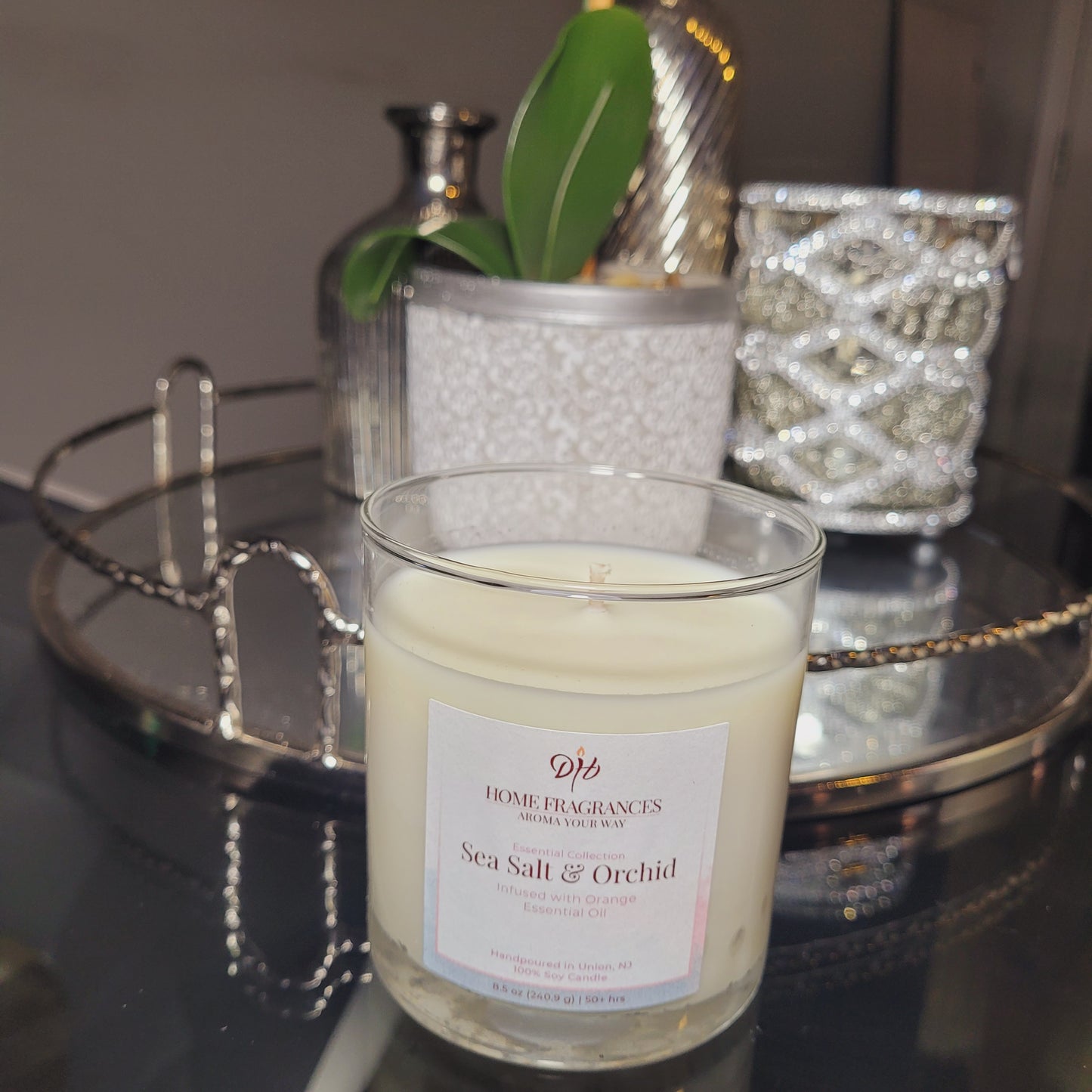 Sea Salt & Orchid Soy Candle