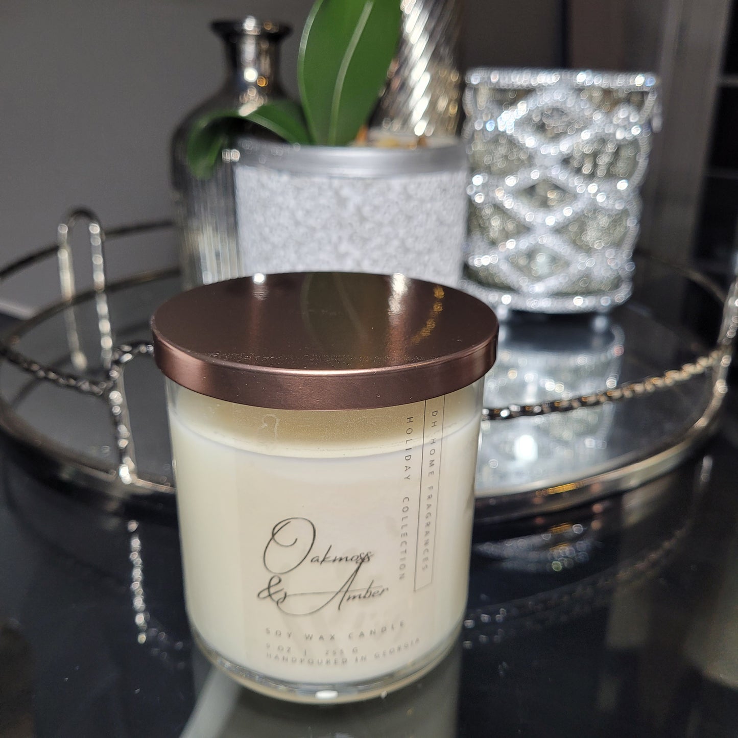 Oakmoss & Amber Soy Candle