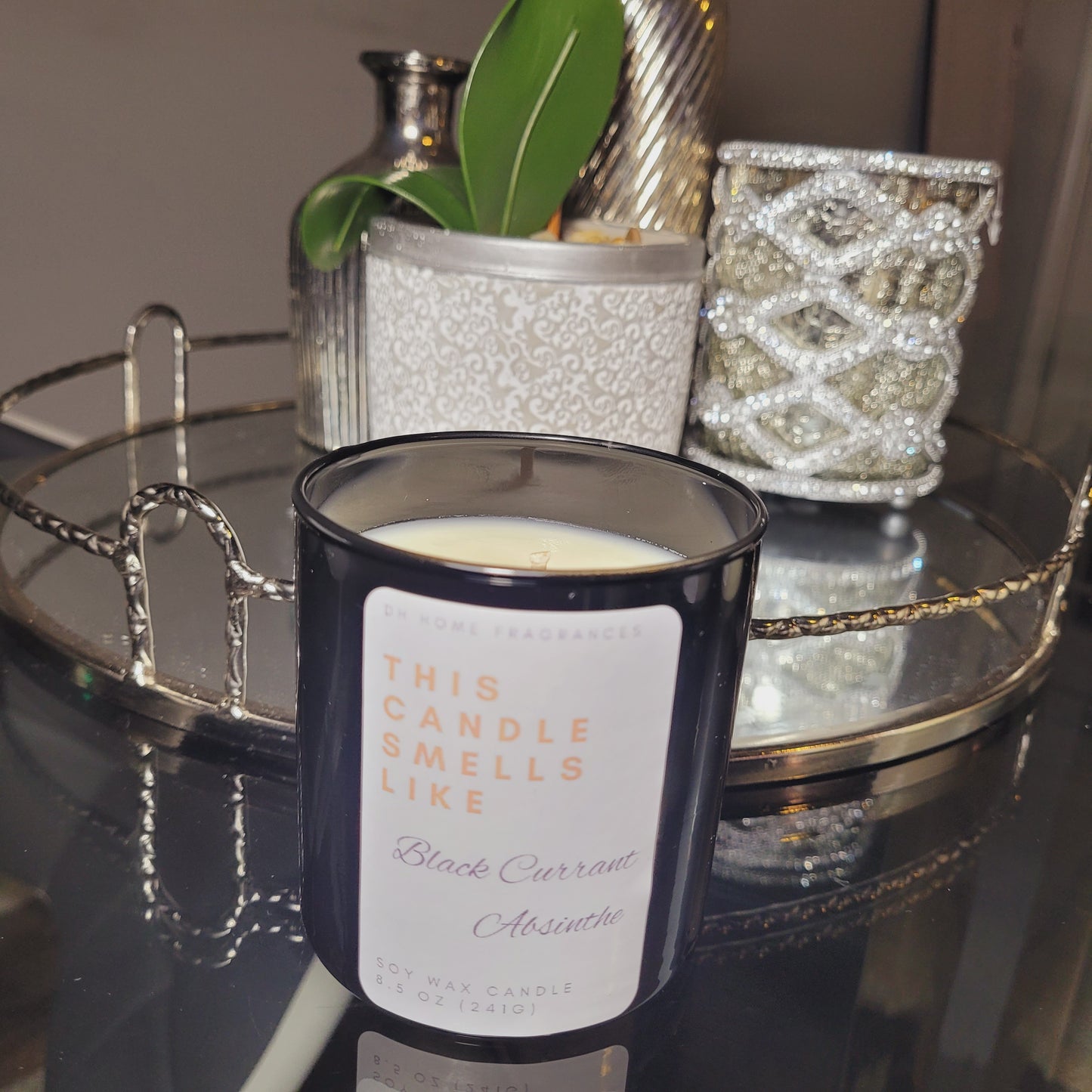 Black Currant Absinthe Soy Candle